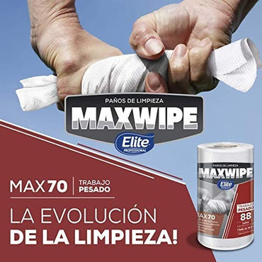 Elite Maxwipe Paños de Limpieza MAX70 88 unid