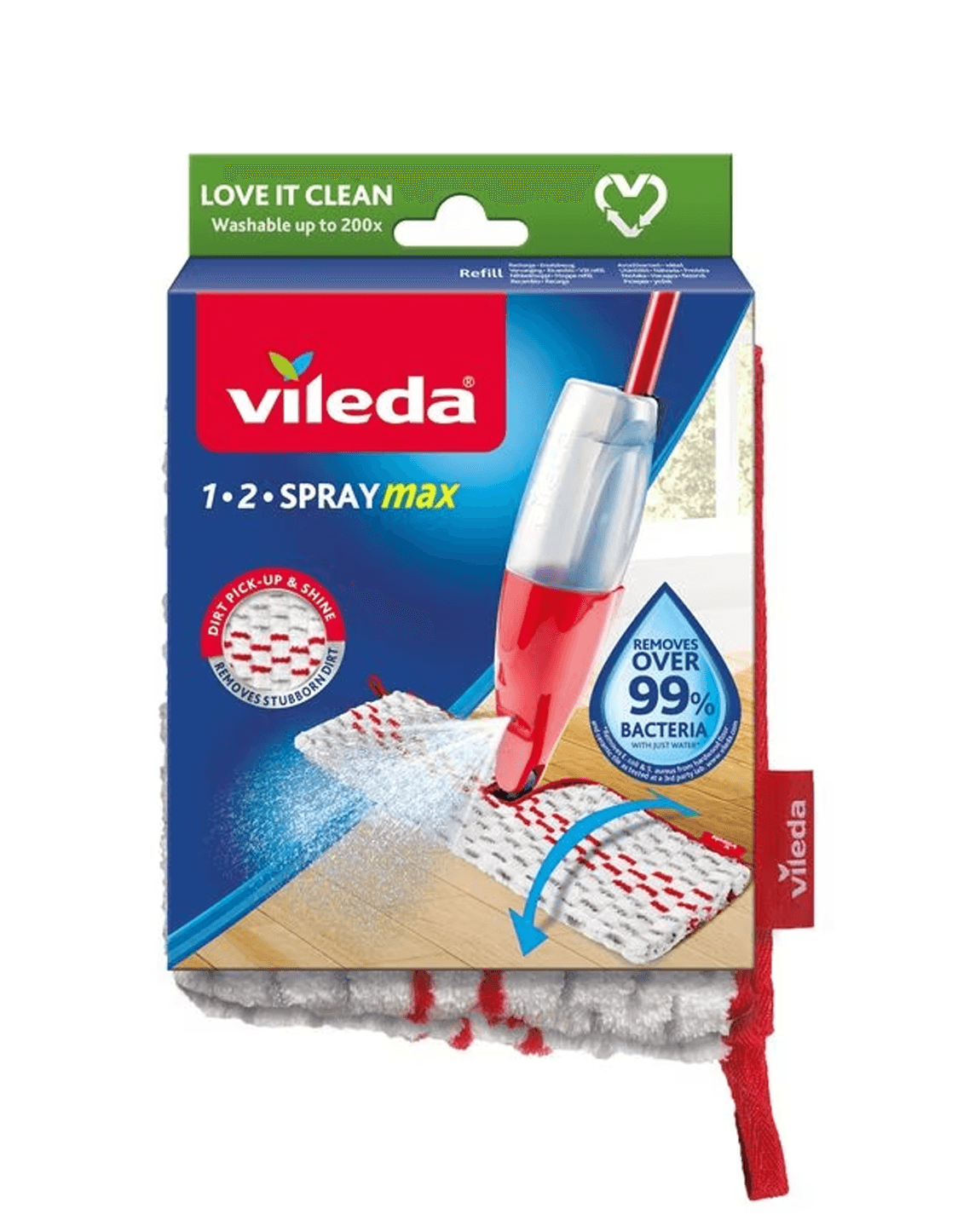 Vileda Repuesto Mopa 1-2 Spray Max 1 unid - Puntolimpieza