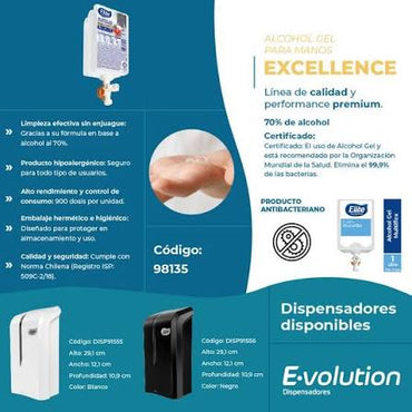 Elite Alcohol Gel Multiflex 1 L