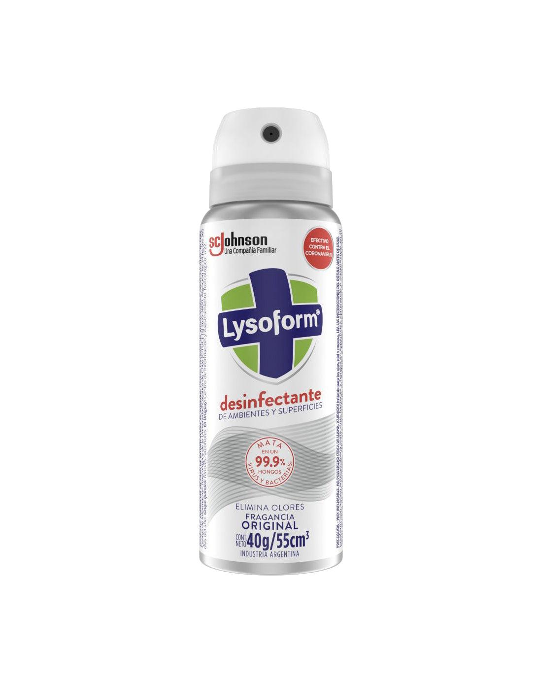 Lysoform On The Go Spray Desinfectante 55 cc - Puntolimpieza