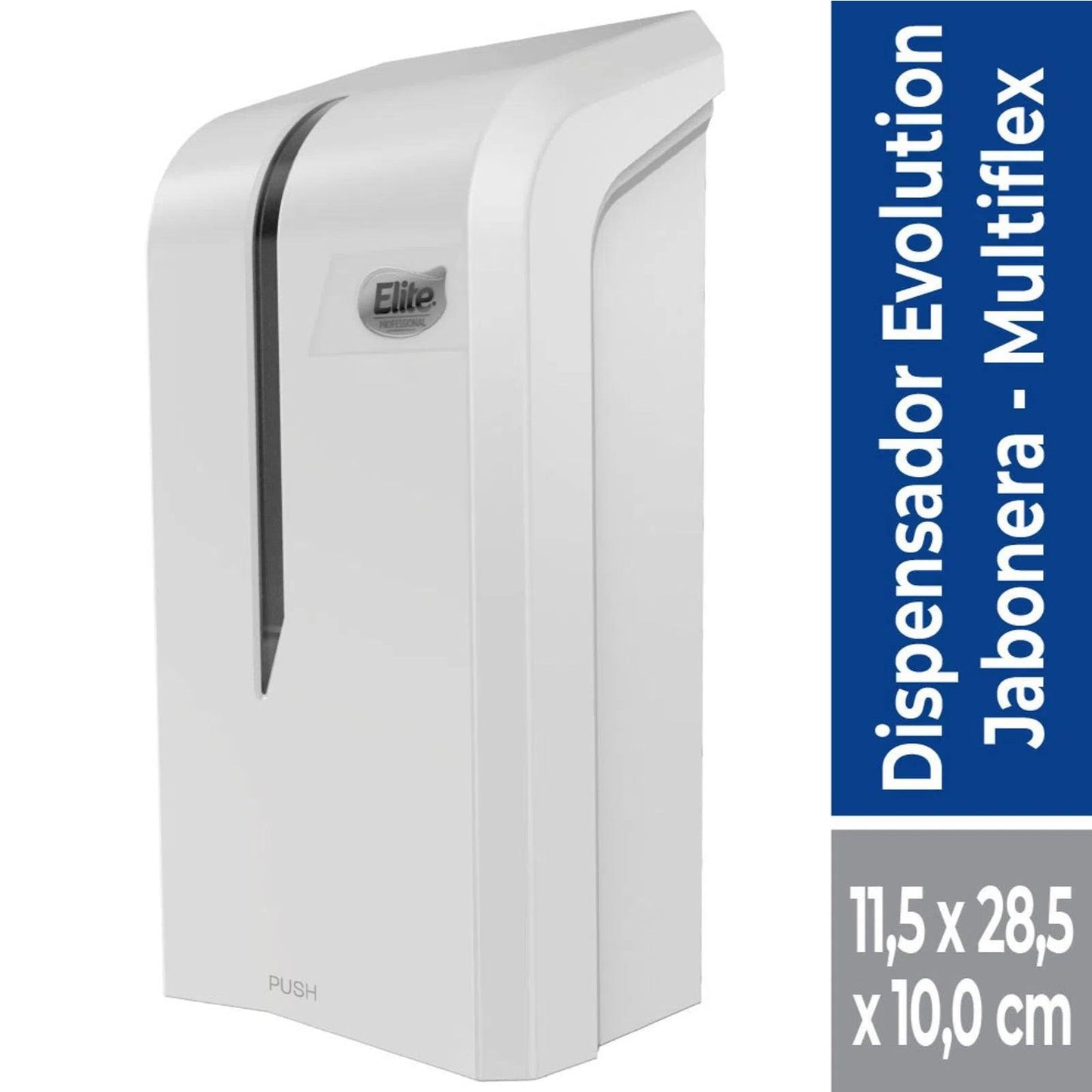 Elite Dispensador De Jabón Multiflex Evolution Blanco 1 unid - Puntolimpieza