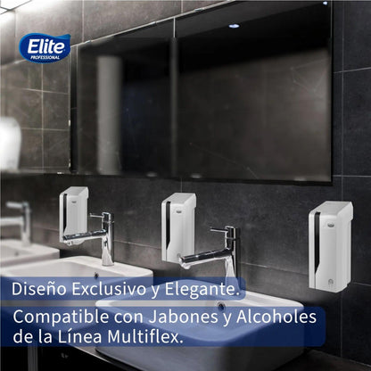 Elite Dispensador De Jabón Multiflex Evolution Blanco 1 unid - Puntolimpieza