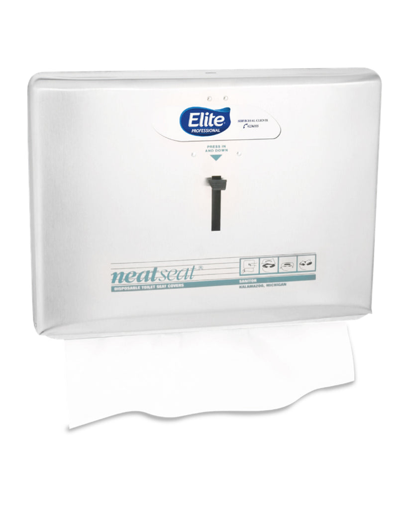 Elite Dispensador Cobertor WC Blanco Metálico 1 unid