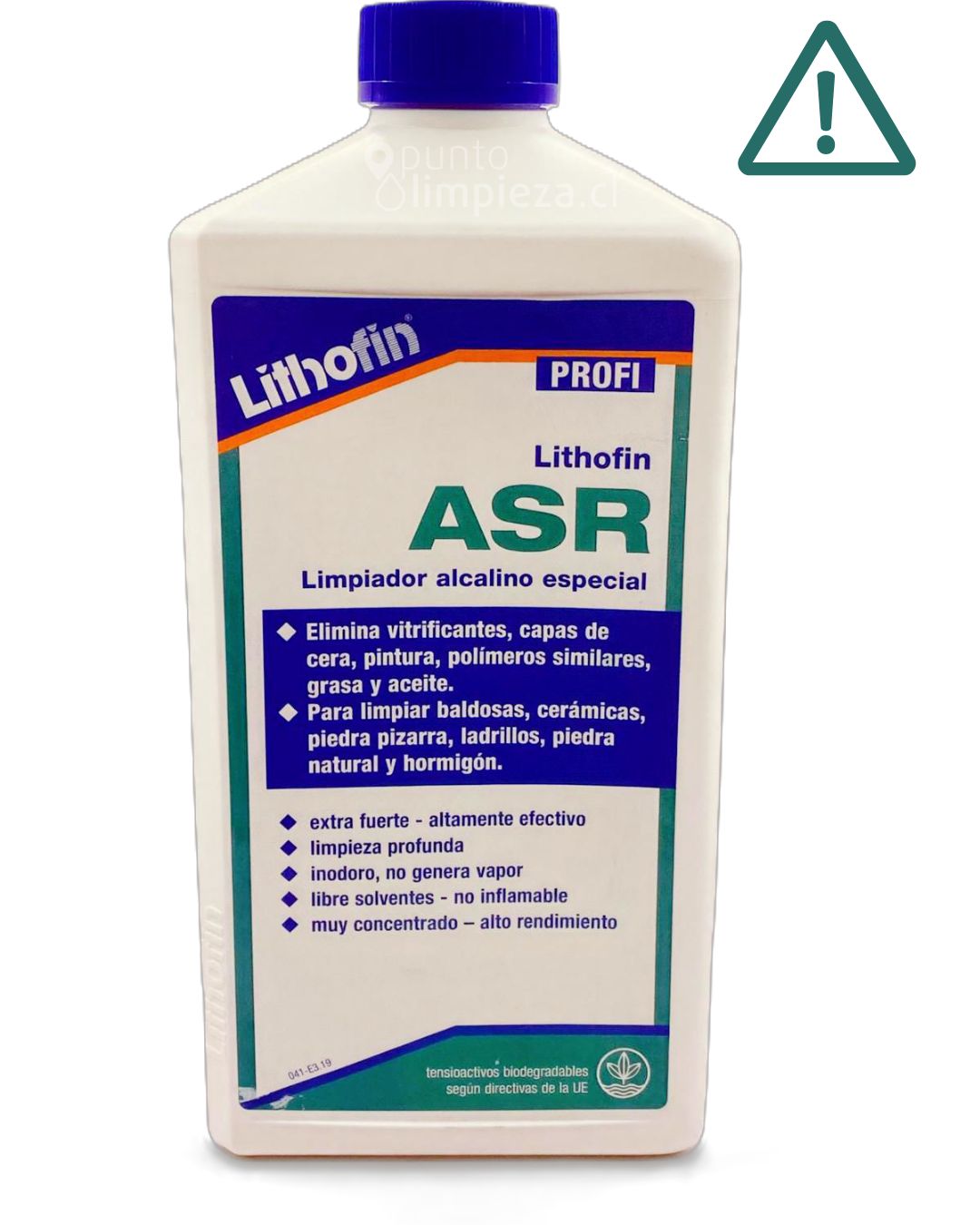 Lithofin ASR Limpiador Alcalino Especial 1 L