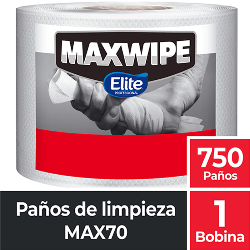 Elite Maxwipe Paños de Limpieza MAX70 750 unid