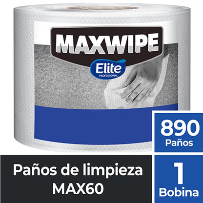 Elite Maxwipe Paños de Limpieza MAX60 3 x 890 unid - 40974