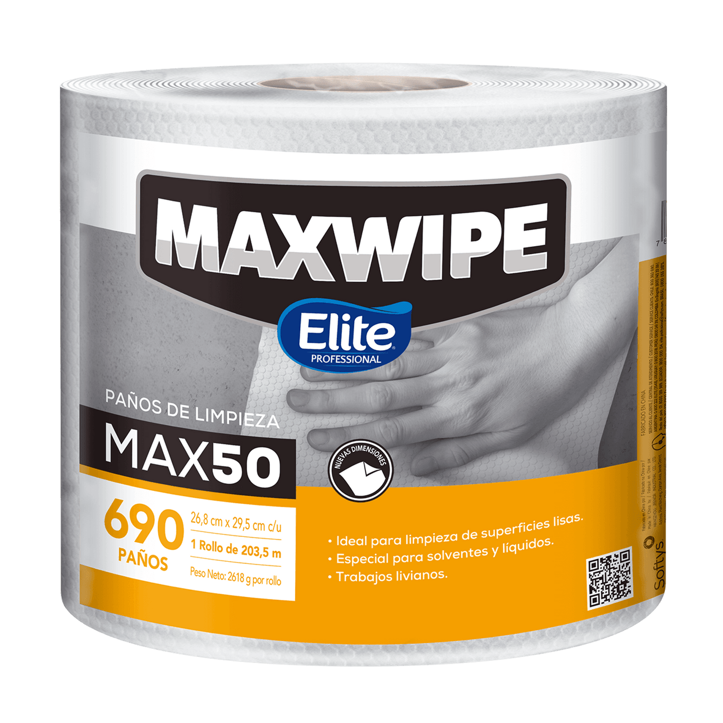 Elite Maxwipe Paños de Limpieza MAX50 2 x 690 unid - 40973