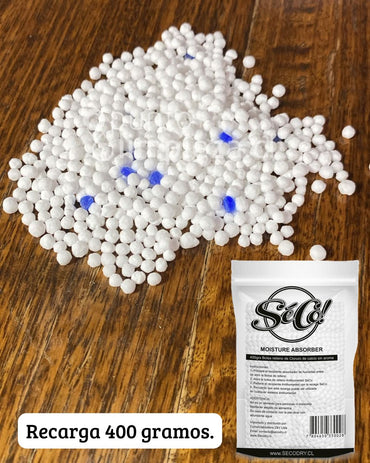 SéCo! Recarga Absorbente Humedad Rellenable 400 gr