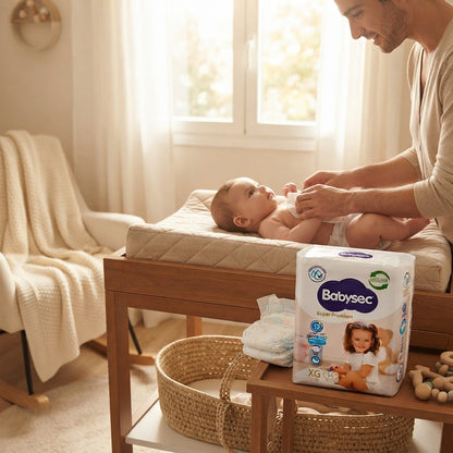 Babysec Pañales Bebé Super Premium XG 14 unid