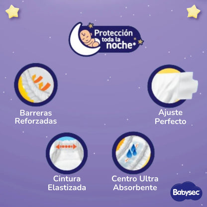 Babysec Pañales Bebé Premium M 20 unid