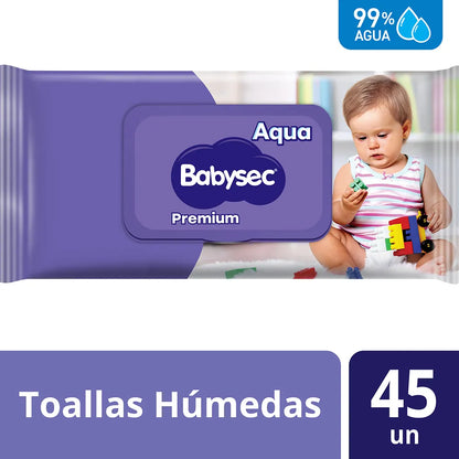 Babysec Toallas Húmedas Premium 45 unid