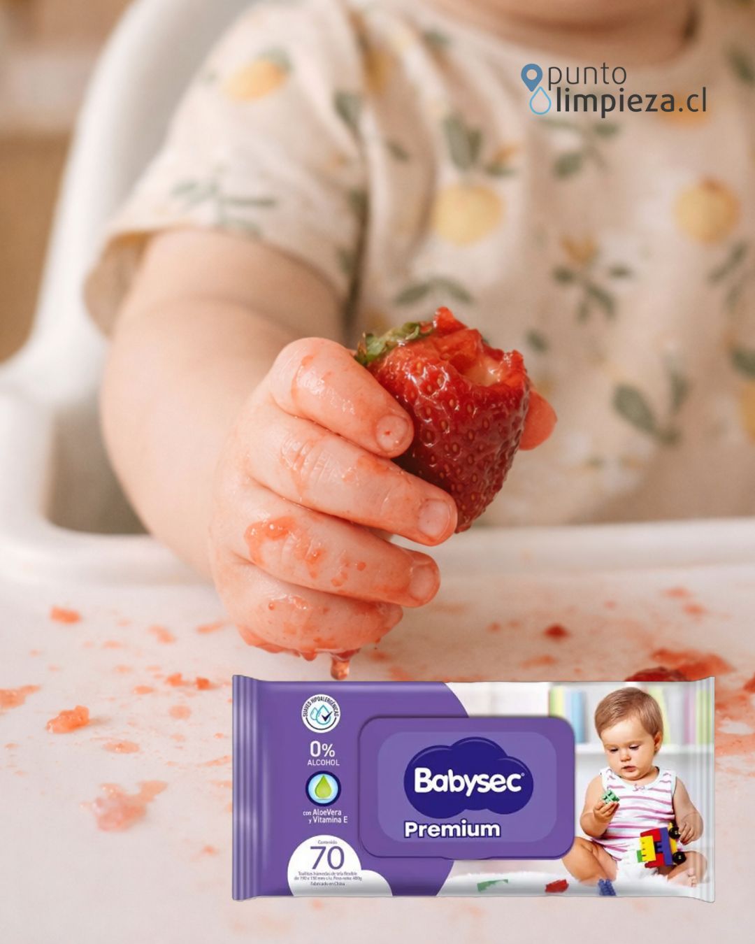 Babysec Toallas Húmedas Premium 3 x 70 unid