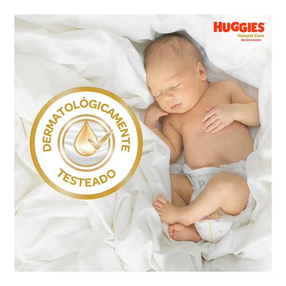 Huggies Pañales Bebé Natural Care P 3 x 34 unid