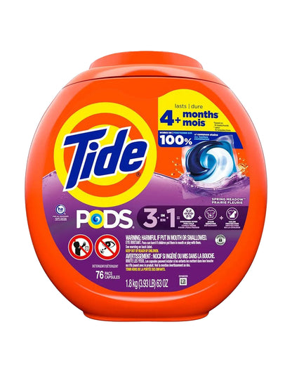 Tide Pods Detergente en cápsulas 76 unid