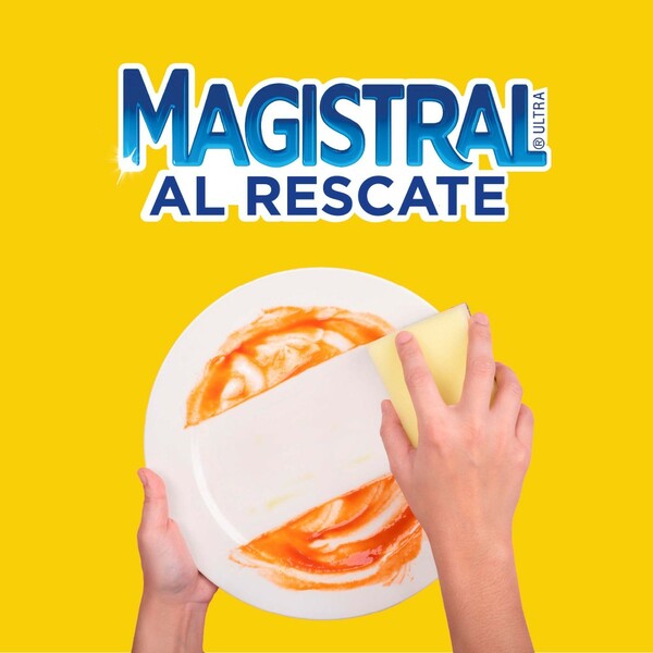 Magistral Lavaloza Ultra Desengrasante Limón 500 cc