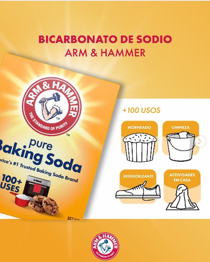 Arm & Hammer Bicarbonato de Sodio 453 gr