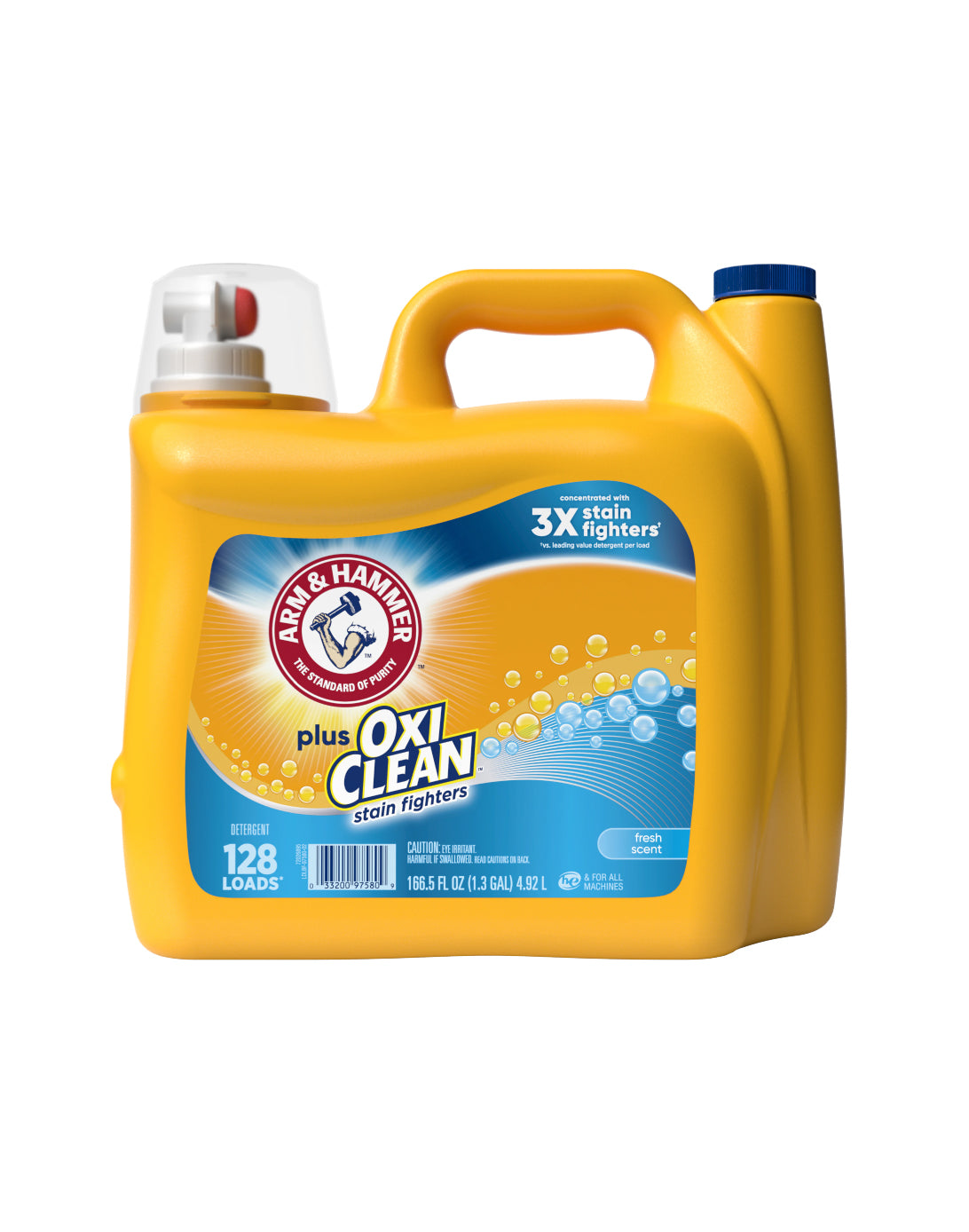 Arm & Hammer Detergente líquido Plus OxiClean 4920 ml