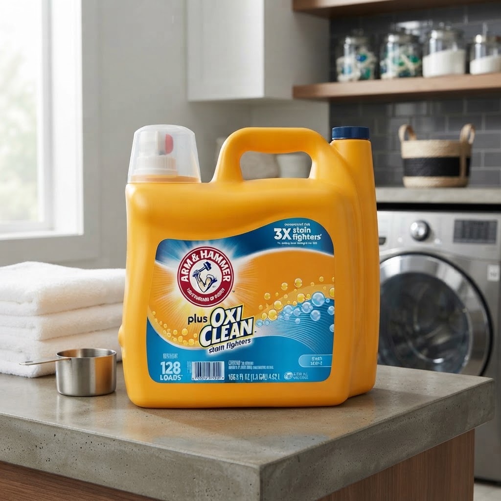 Arm & Hammer Detergente líquido Plus OxiClean 4920 ml