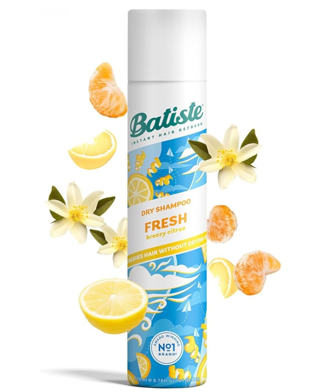 Batiste Shampoo en Seco aroma Fresh 200 cc