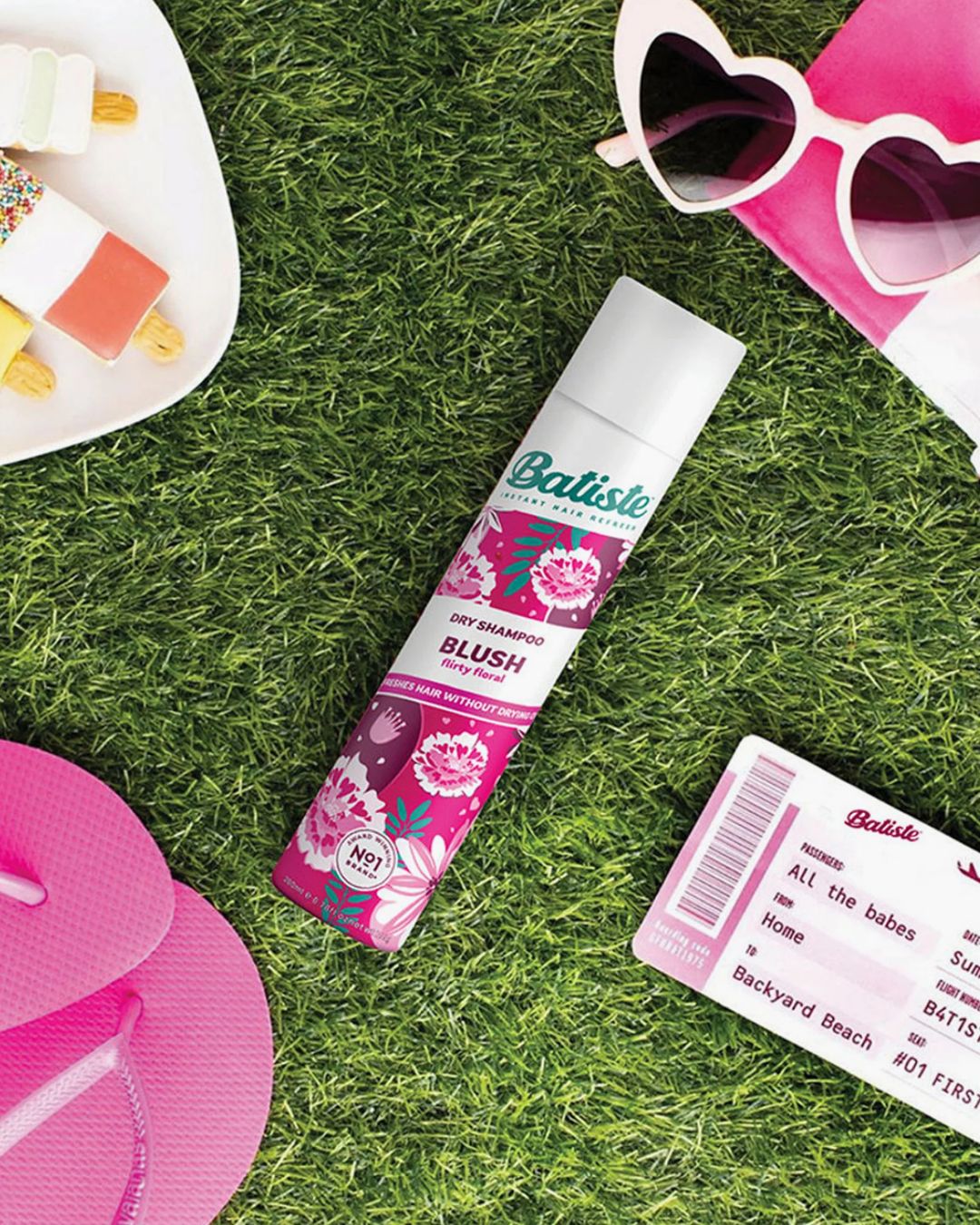 Batiste Shampoo en Seco aroma Blush 200 cc