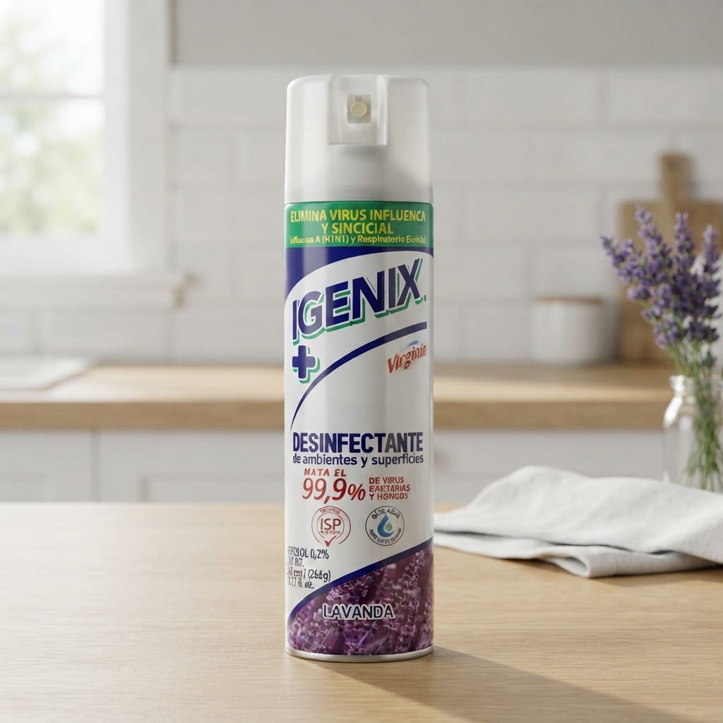 Igenix Desinfectante de ambiente y superficie Lavanda 360 cc