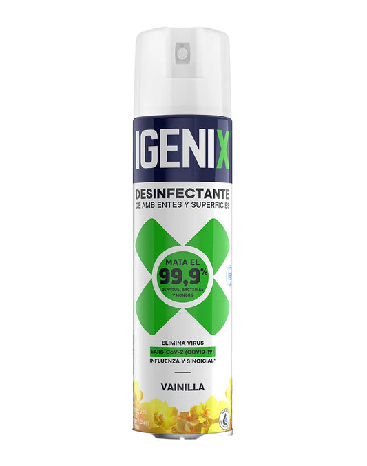 Igenix Desinfectante de ambiente y superficie Vainilla 360 cc