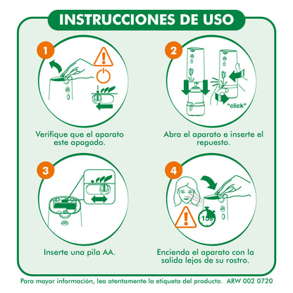 Airwick Freshmatic Full Aparato con 3 recargas 1kit