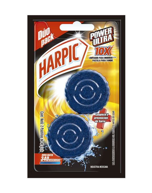 Harpic Pastilla estanque inodoro Power Plus 2 unid