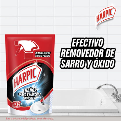 Harpic Harpic Baños Sarro y Manchas Difíciles Recarga 420 ml