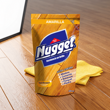 Nugget Cera Crema Amarilla Doypack 340 ml
