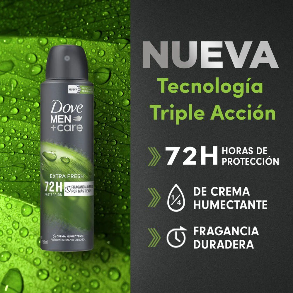 Dove Desodorante Aerosol Extra Fresh 150 ml