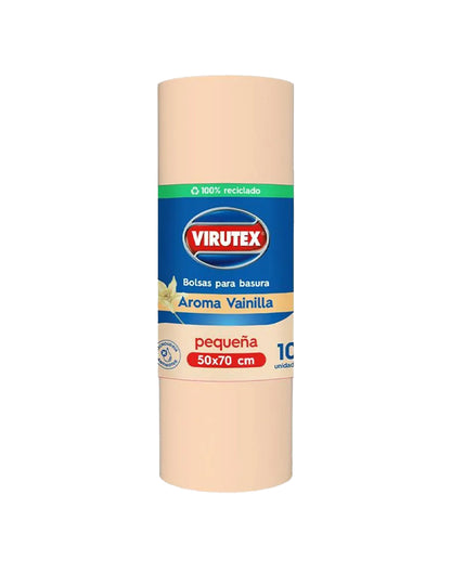 Virutex Bolsa de Basura Aroma Vainilla 50 x 70 cm 6 x 10 unid