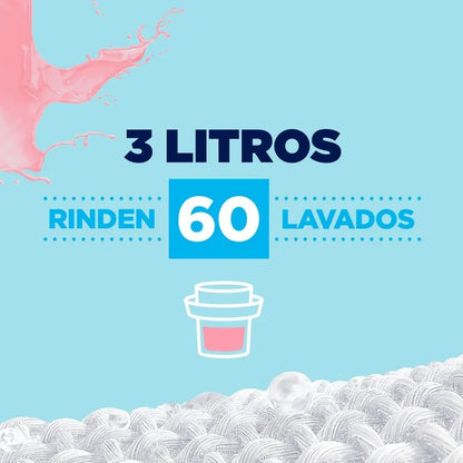 Omo Detergente concentrado piel sensible recarga 3 L