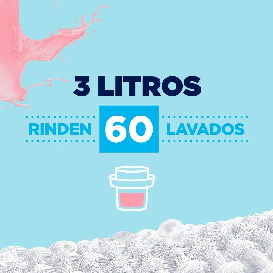Omo Detergente concentrado piel sensible recarga 2 x 3 L