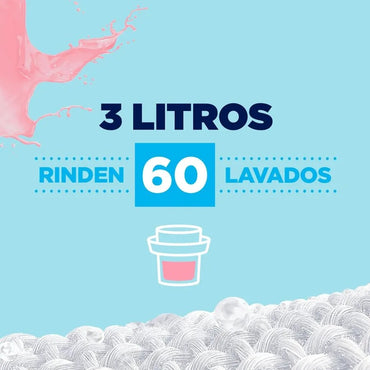 Omo Detergente concentrado piel sensible recarga 2 x 3 L