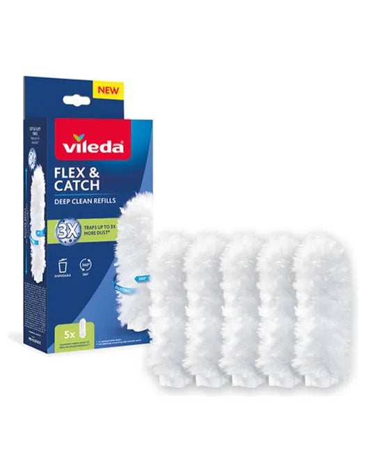 Vileda Repuesto Flex & Catch Plumero 5 unid