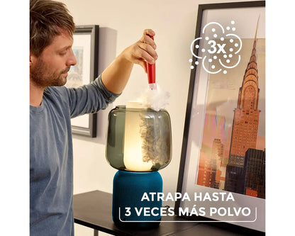 Vileda Flex & Catch Plumero Mango Corto + 2 Repuestos 1 kit