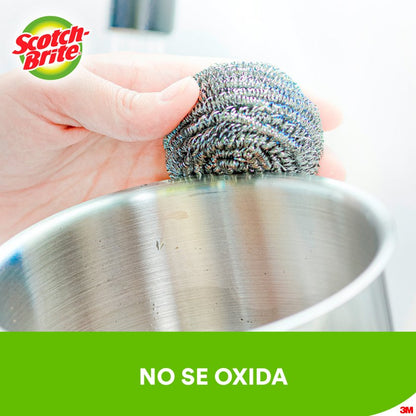 Scotch-Brite Esponja Metálica Espiral 2 unid