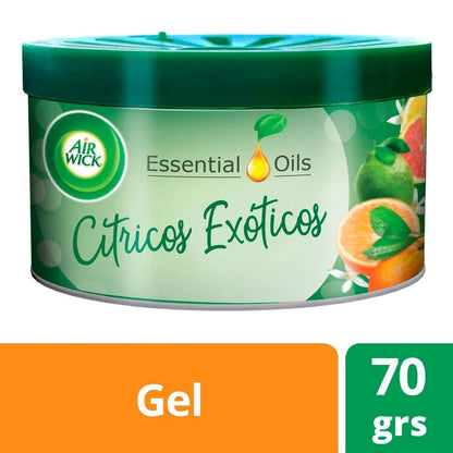 AirWick Desodorante Ambiental en Gel Cítrico 70 gr