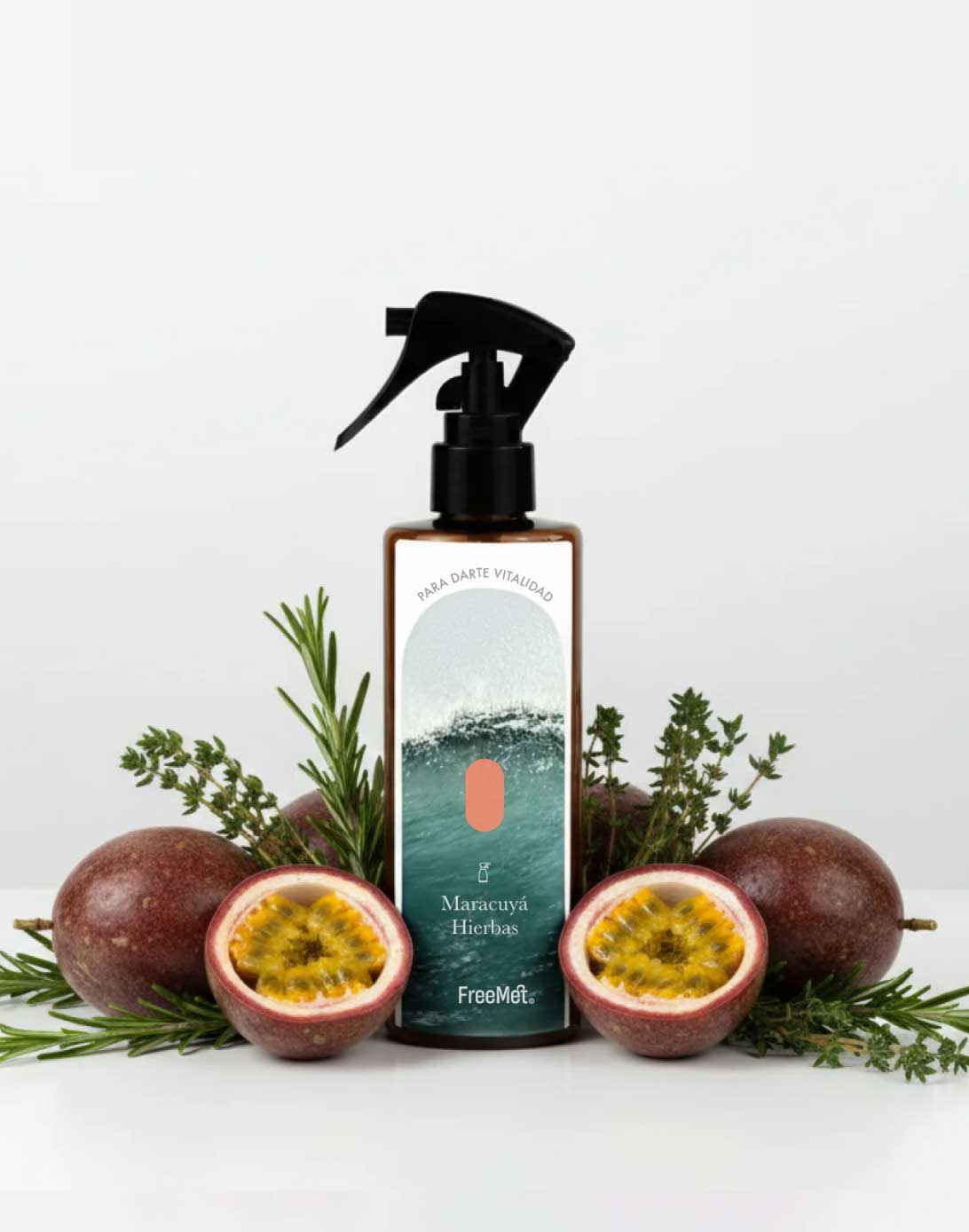 Freemet Aromatizador Ambiente y Telas Maracuyá y Hierbas 250 ml