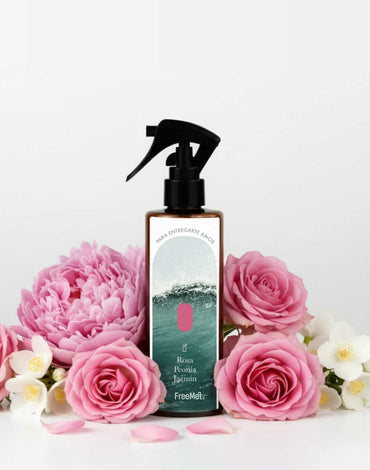 Freemet Aromatizador Ambiente y Telas Rosas, Peonía y Jazmín 250 ml