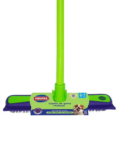 Virutex Escobillón de goma multiuso Rubber Broom 1 unid