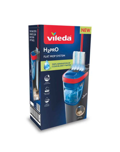 Vileda H2Pro Sistema de Mopa Microfibra 1 kit
