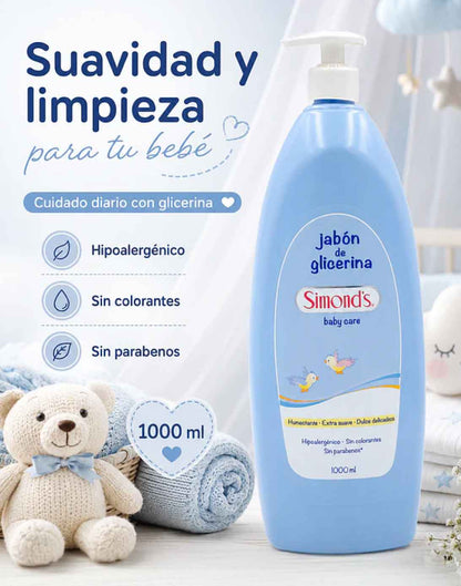 Simonds Jabón de Glicerina Baby Care 1 L