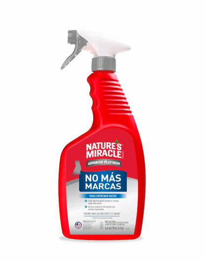 Natures Miracle Repelente de Marcas Gatos - Advanced Platinum 709 cc