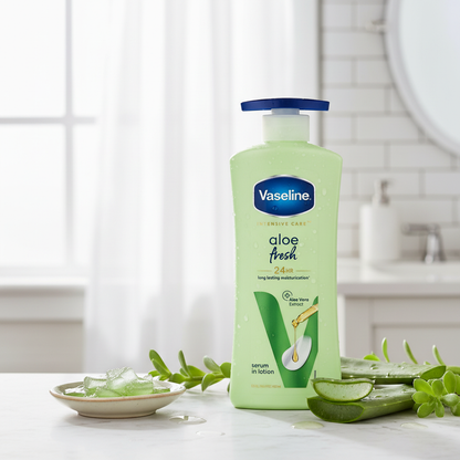 Vaseline Crema Intensive Care Aloe Fresh 400 ml