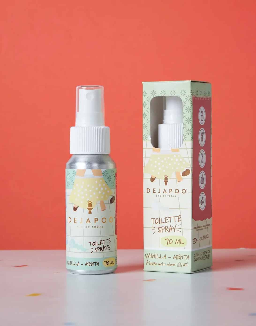 Dejapoo Neutralizador de Olores WC Vainilla Menta 70 ml