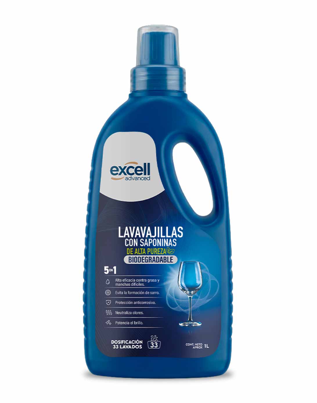 Excell Detergente para Lavavajillas Advanced 1000 cc