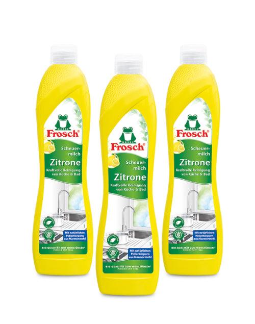 Frosch Limpiador Crema limon 3 x 500 cc - Puntolimpieza