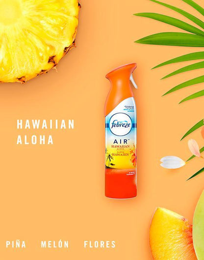 Febreze Eliminador de Olores Hawaiian Aloha 4 x 250 gr - Puntolimpieza